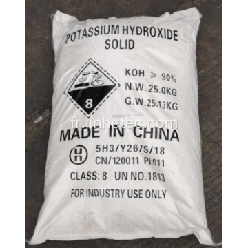 Hydroxyde de potassium 90 prix Koh